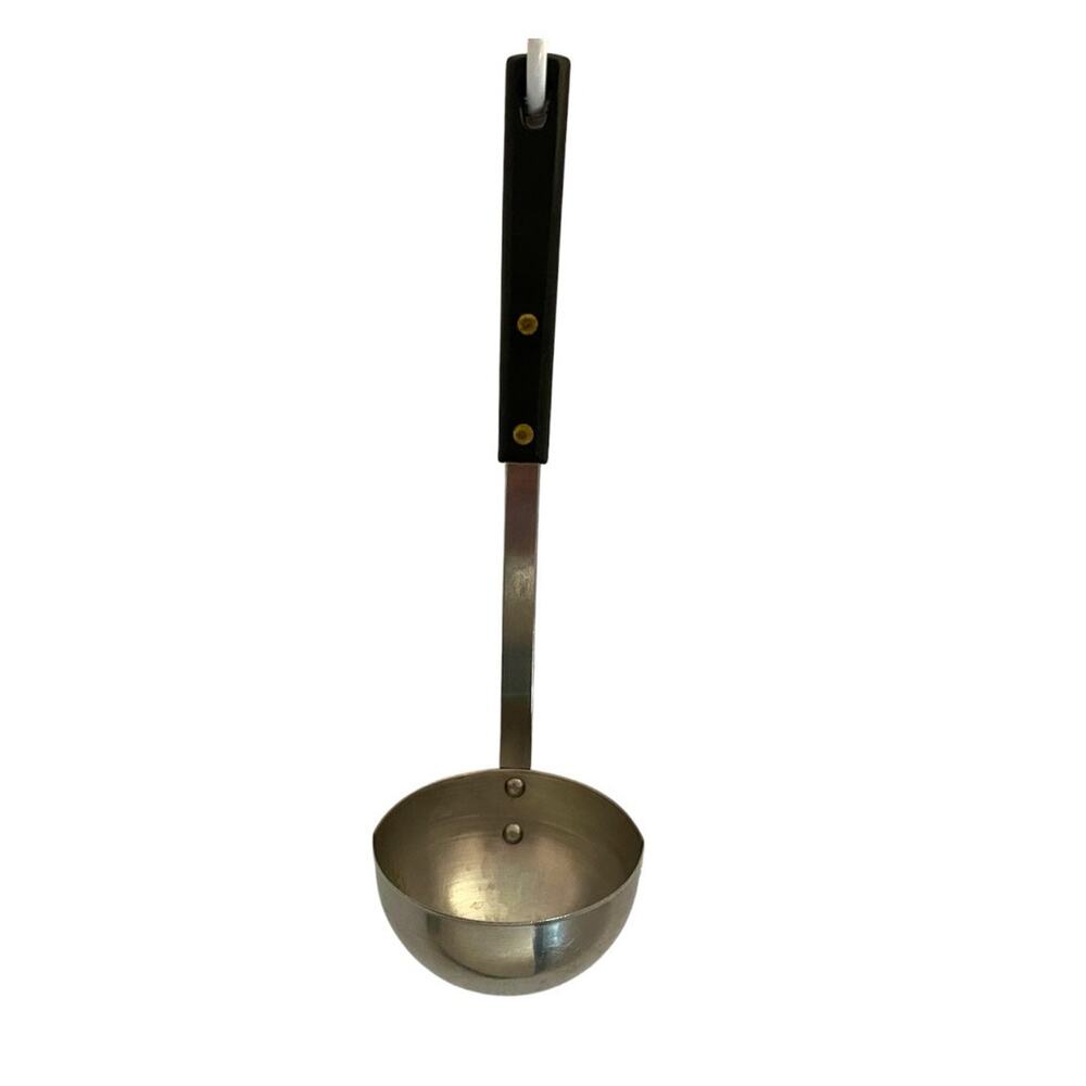 Vintage Royal Brand Sharpcutter Stainless Steel Ladle Double Pour Spout USA MCM